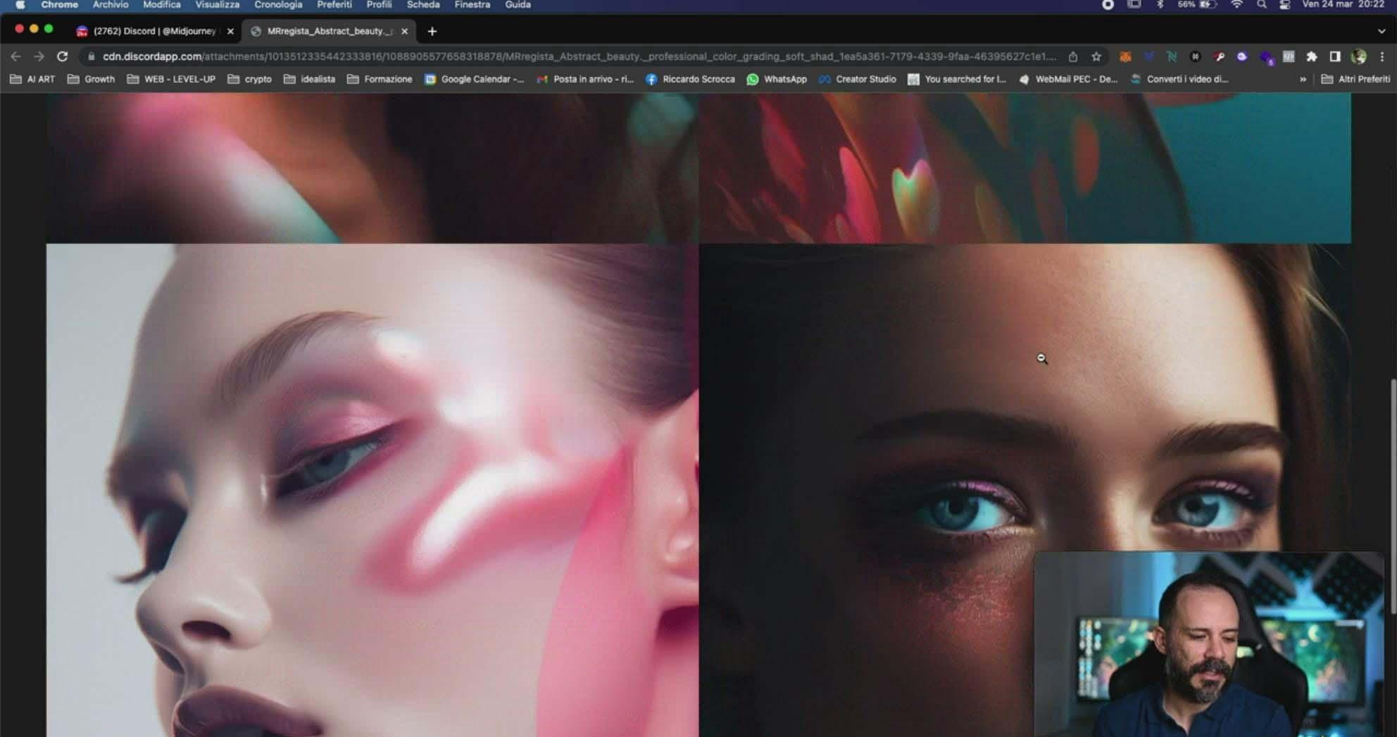 图片[5]-Midjourney AI人工智能创建和销售令人惊叹的海报教程-10节课-中英字幕-一新网创