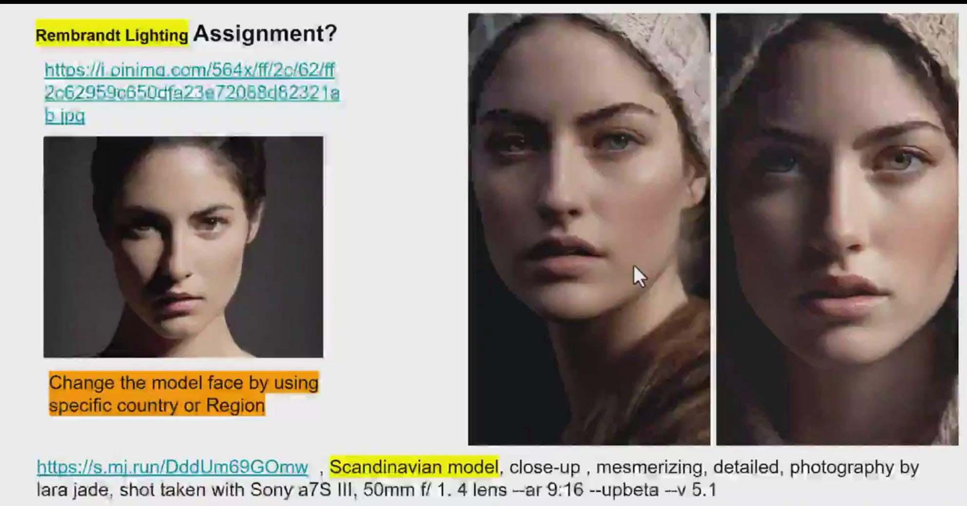 (9312期)Midjourney v5 ChatGPT 和 Bard AI人工智能人像摄影大师班-15节-中英字幕-一新网创