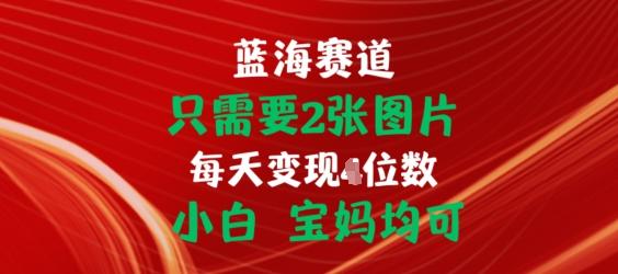 只需要2张图片，挂载链接出单赚佣金，小白宝妈均可【揭秘】-一新网创
