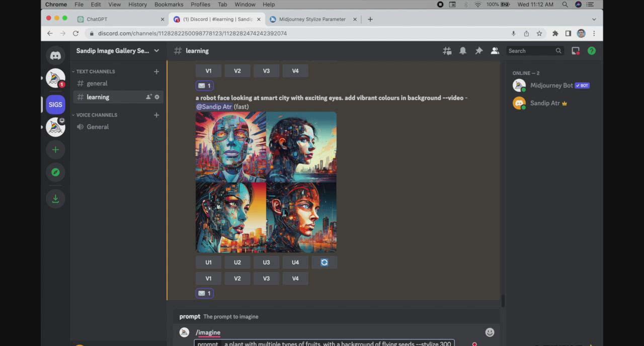 图片[2]-ChatGPT4 和 MidJourney AI 绘画聊天革命性指南教程-33节视频课-中英字幕-一新网创