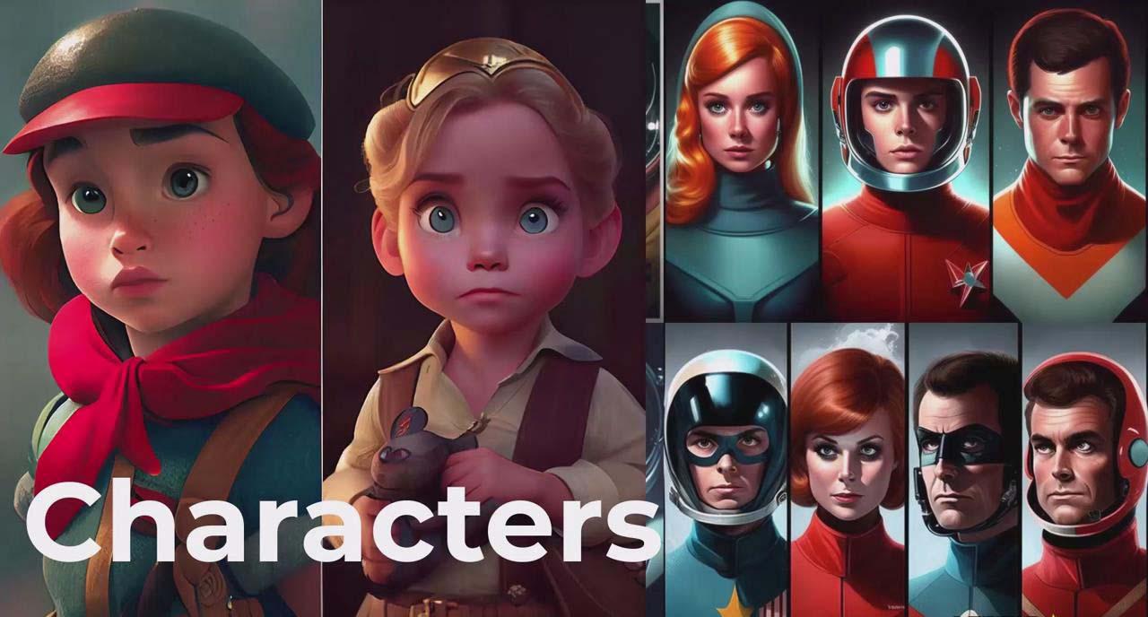 掌握 MidJourney V5 AI + ChatGPT创建一致的角色设计图像-22节课-中英字幕-一新网创