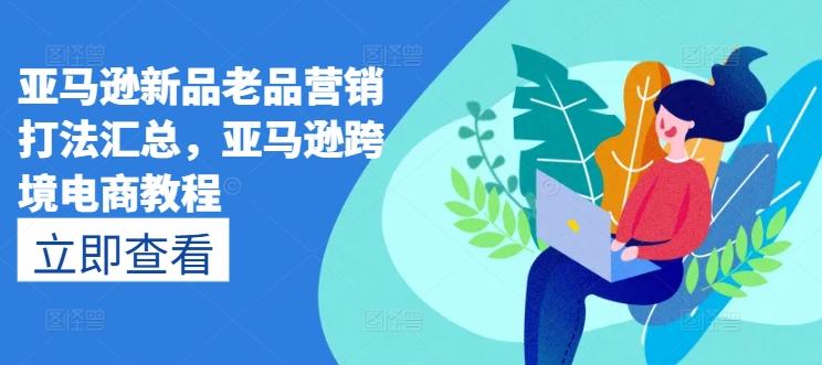 亚马逊新品老品营销打法汇总，亚马逊跨境电商教程-一新网创