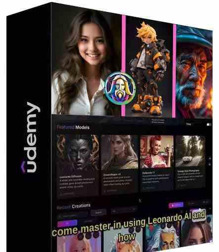 图片[2]-比Midjourney更好的Leonardo AI绘画图像大师班教程-16讲-中英字幕-一新网创