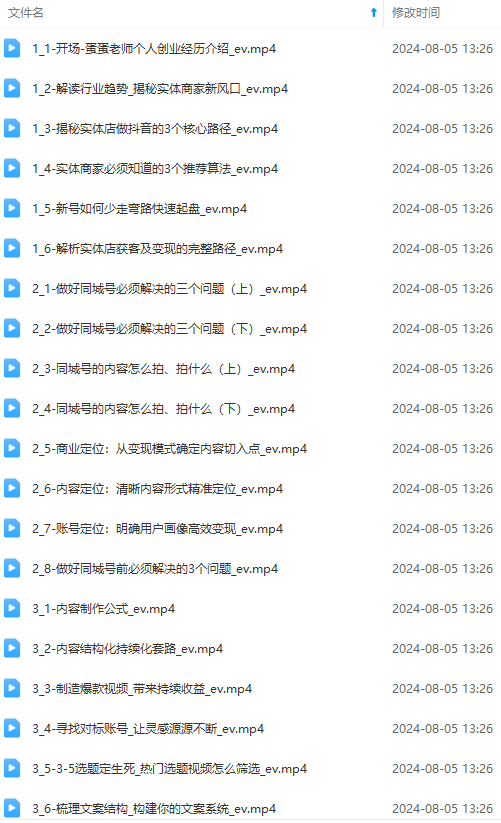 图片[1]-实体店老板获客特训营：认知、定位、文案、矩阵、直播、AI等(72节-一新网创