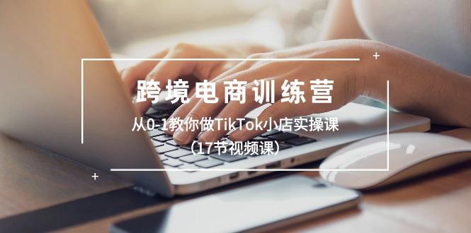 跨境电商训练营：从0-1教你做TikTok小店实操课(17节视频课-一新网创