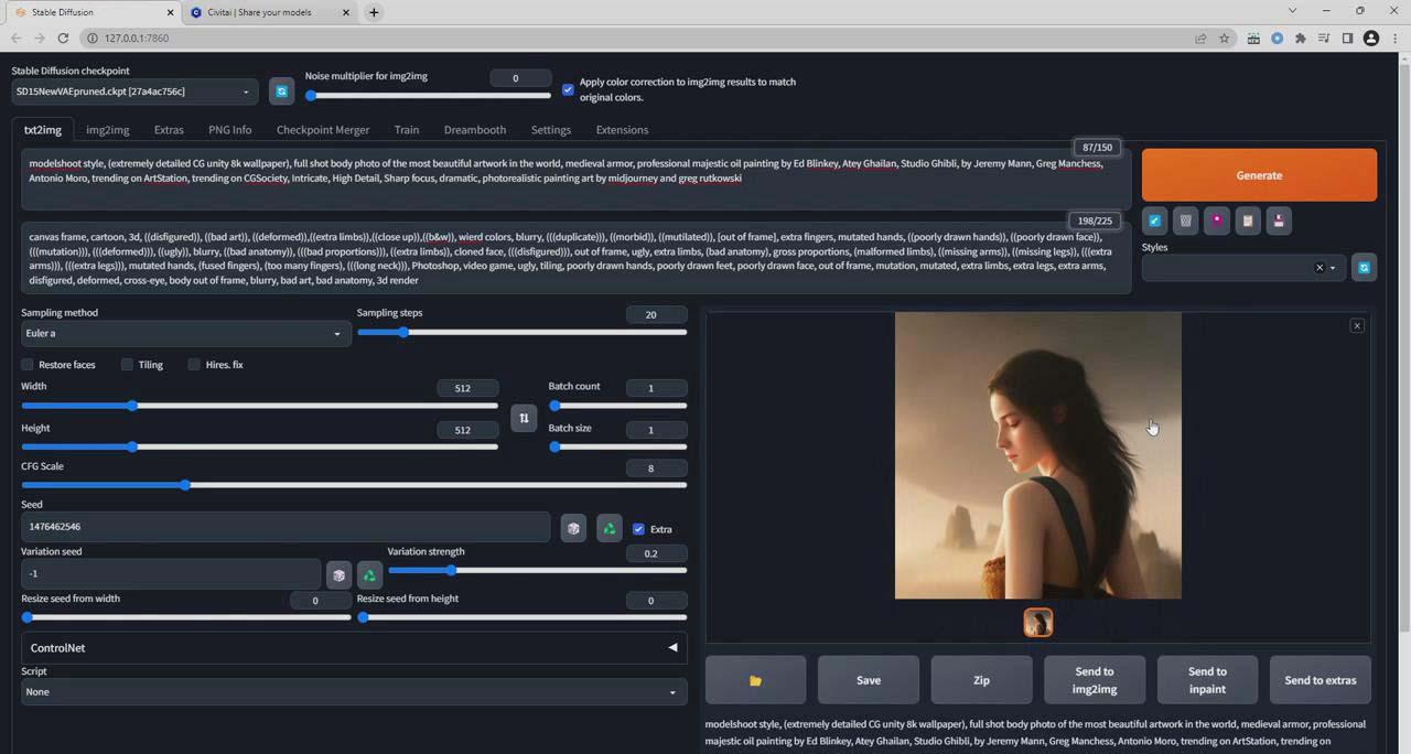 图片[2]-Stable Diffusion 大师班: 利用AI创建艺术图像及视频-31视频课-中英字幕-一新网创
