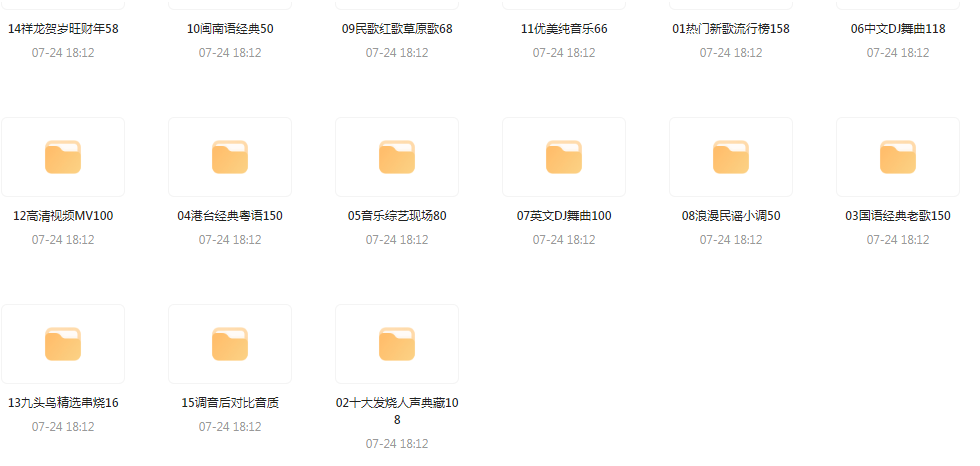 【无损音乐分享】2024龙年车载音乐九头鸟贺岁专辑-一新网创