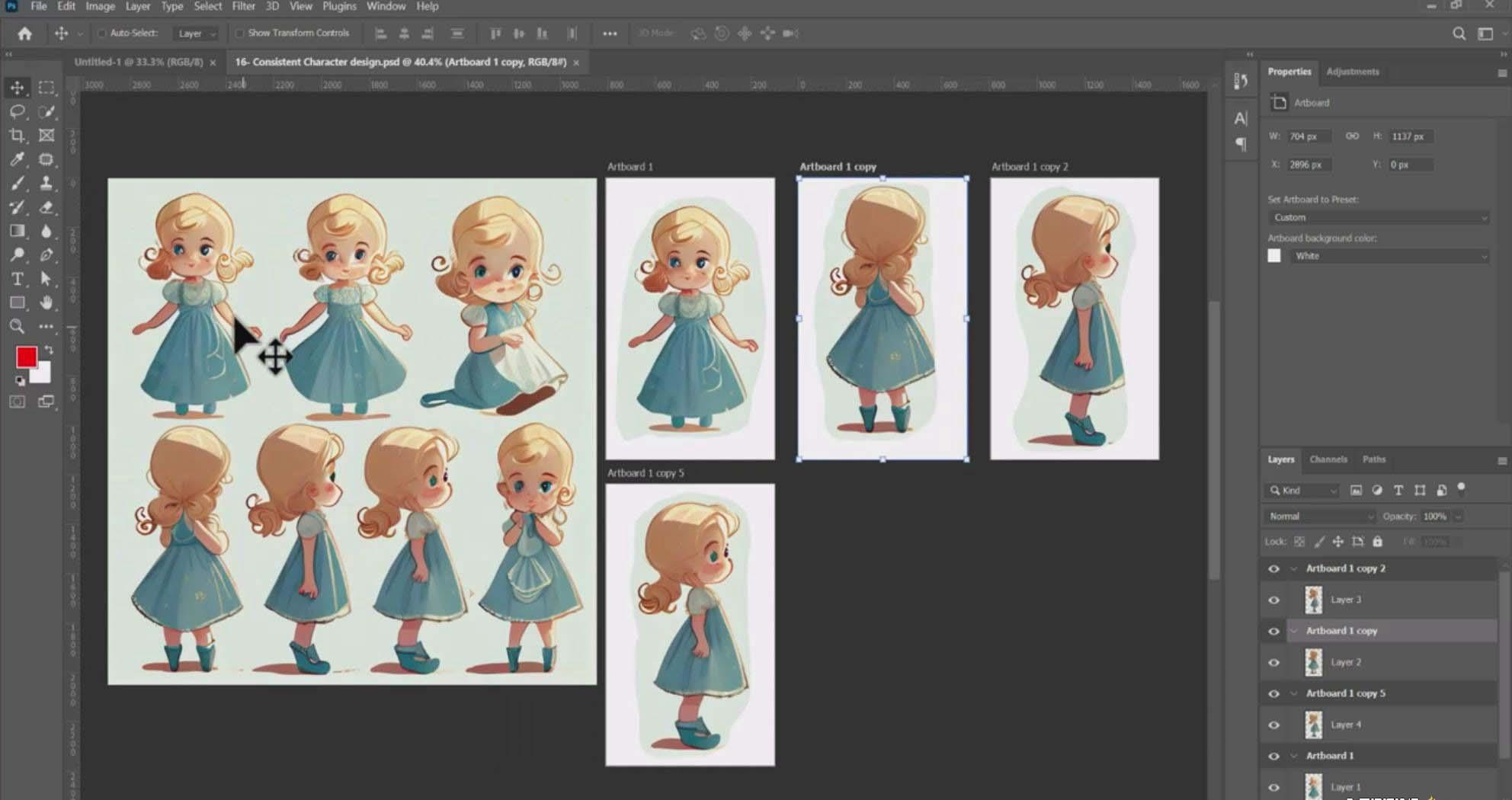 图片[7]-掌握 MidJourney V5 AI + ChatGPT创建一致的角色设计图像-22节课-中英字幕-一新网创