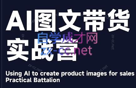 程程老师·AI图文带货实战营-一新网创