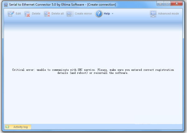 Serial to Ethernet Connector(串口共享器) v5.0.8 绿色版-一新网创