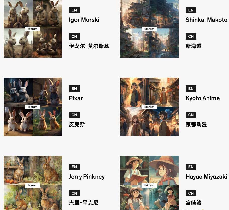 图片[1]-Midjourney辞典AIGC中英双语图文辞典+提示关键词Prompt大全-一新网创