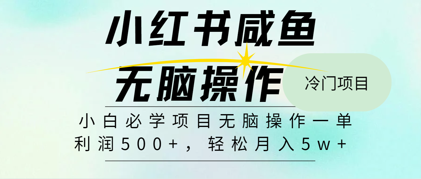 全网首发2024最热门赚钱暴利手机操作项目，简单无脑操作，每单利润最少500+-一新网创