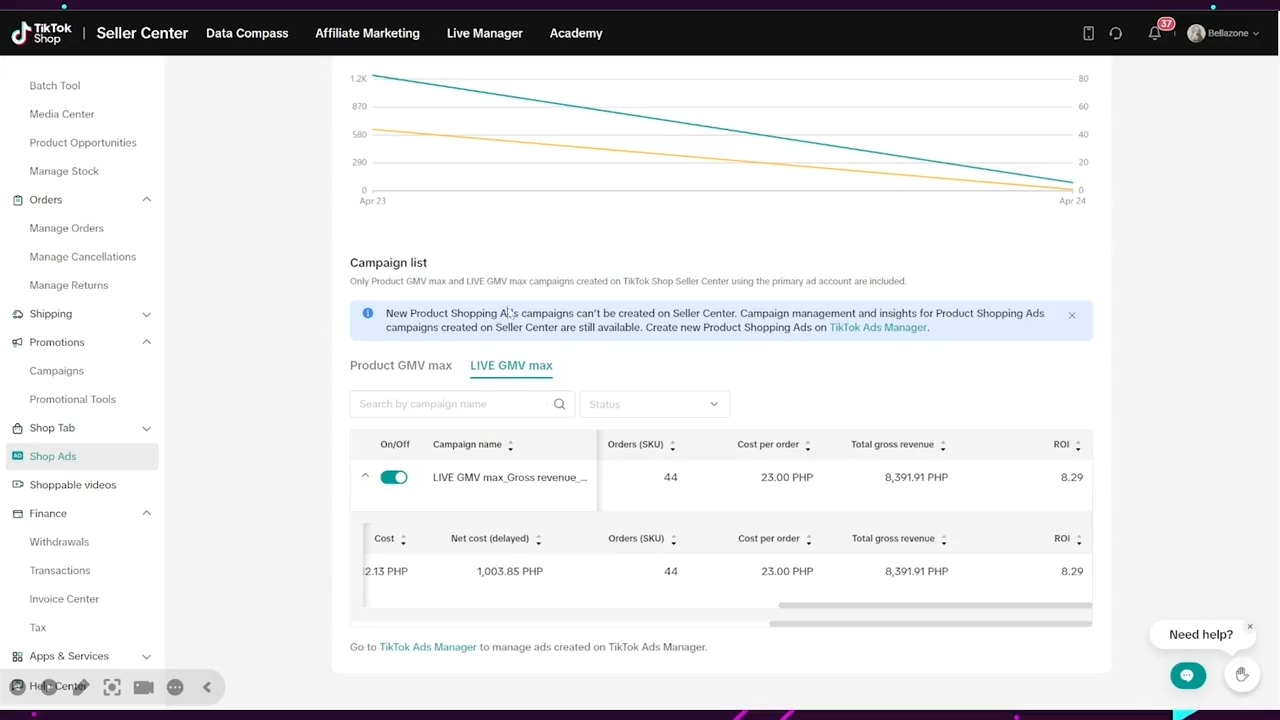 货达世界·Tiktok系统模块实操课-一新网创