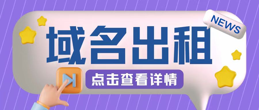 冷门项目，域名出租玩法，简单粗暴适合小白【揭秘】-一新网创