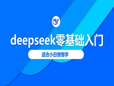 deepseek零基础入门-deepseek教程2025，适合小白慢慢学-一新网创