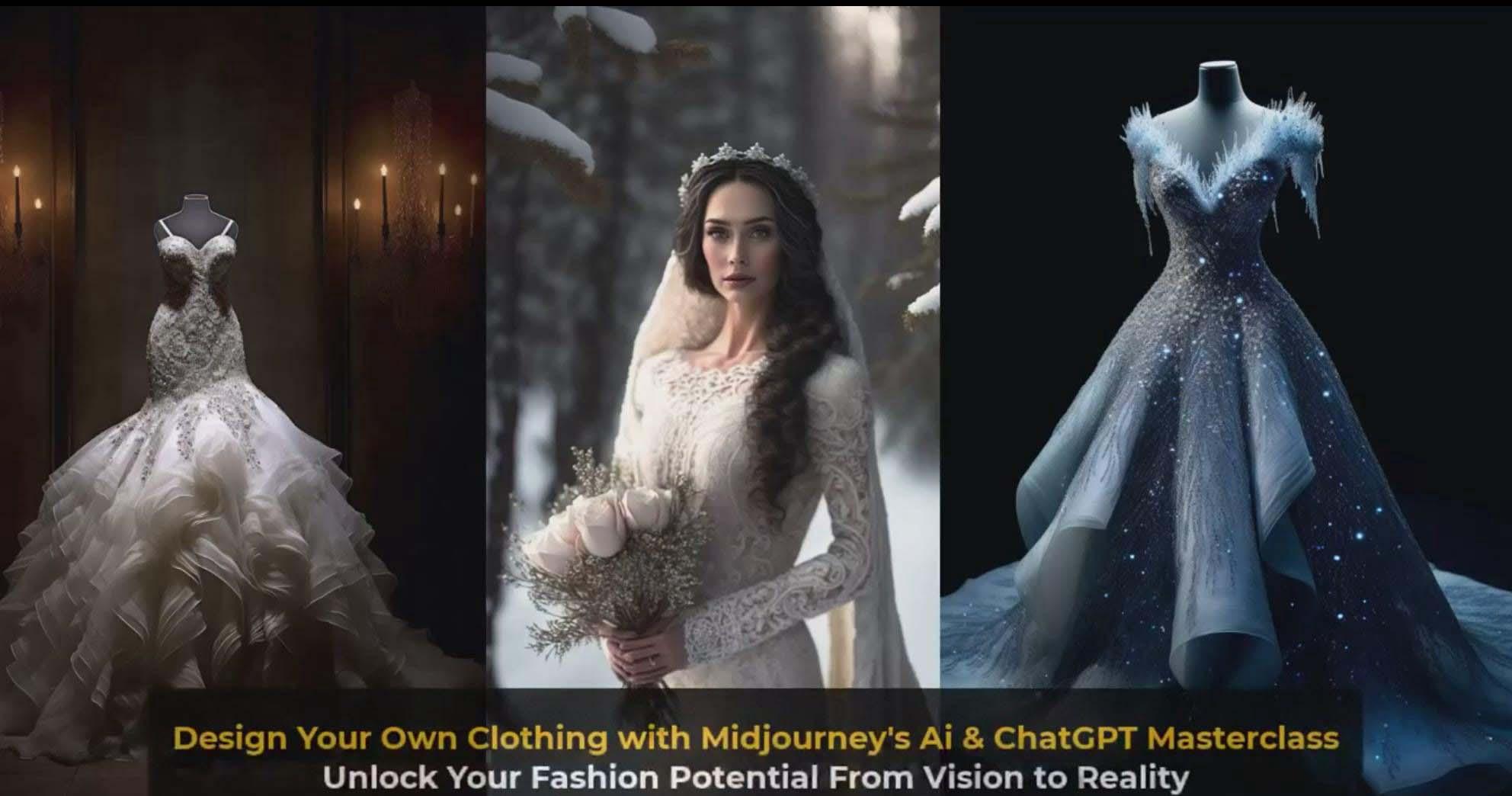 图片[7]-利用 Midjourneys Ai 人工智能设计自己的服装AI大师班-10节课-中英字幕-一新网创