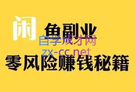 铁逸潇老师·闲鱼电商新手运营教程-一新网创