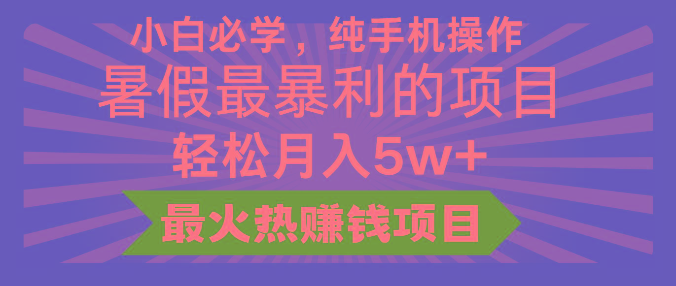2024暑假最赚钱的项目，小红书咸鱼暴力引流简单无脑操作，每单利润最少500+-一新网创