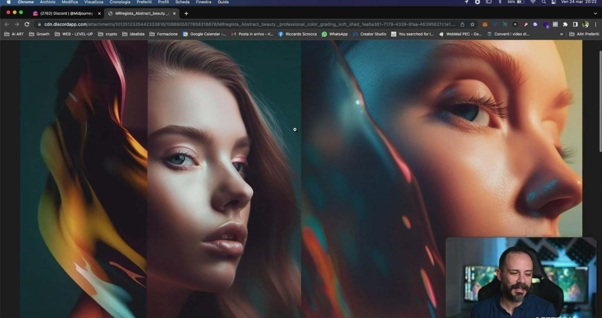 图片[6]-Midjourney AI人工智能创建和销售令人惊叹的海报教程-10节课-中英字幕-一新网创
