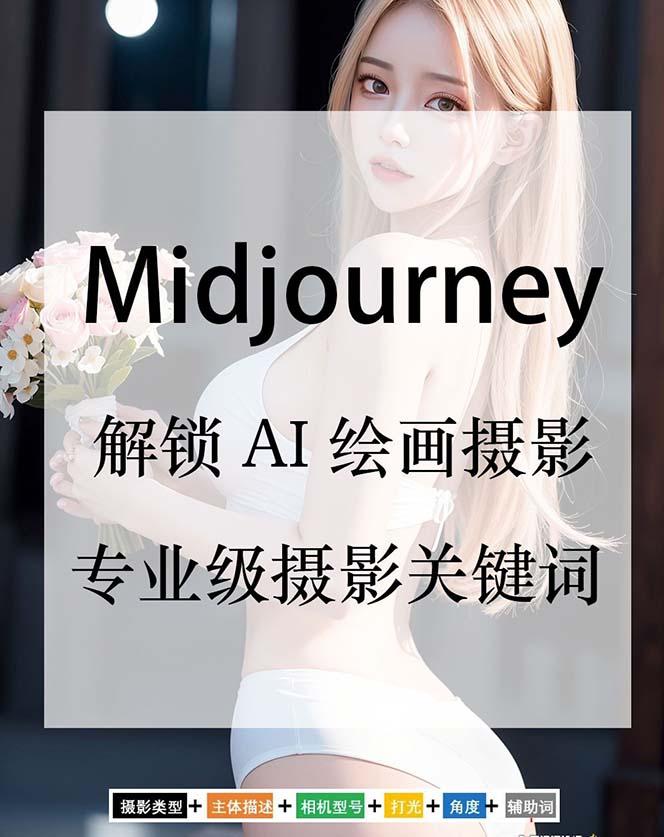 Midjourney关键词-解锁AI绘画专业级人工智能摄影关键词表-一新网创