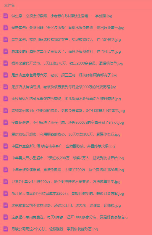 图片[3]-(9607期)真实有效391套商业模式，年入几十到几百万案例解析(电子书+视频+图文)-一新网创