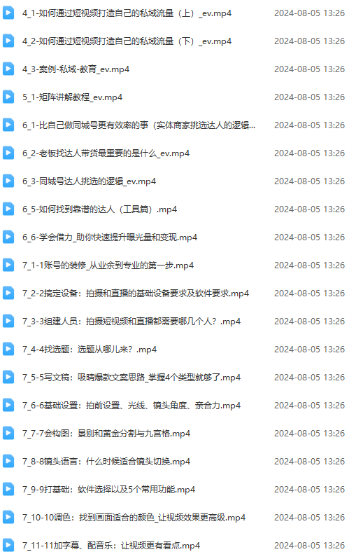 图片[2]-实体店老板获客特训营：认知、定位、文案、矩阵、直播、AI等(72节-一新网创
