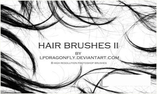 PS发丝笔刷-一新网创