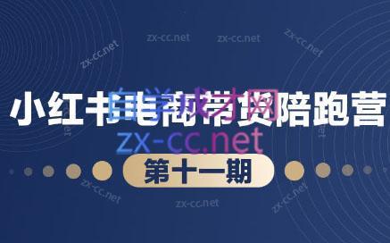 盗坤·小红书电商带货陪跑营(第十一期)-一新网创