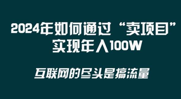 2024年 做项目不如‘卖项目’更快更直接！年入100万-一新网创