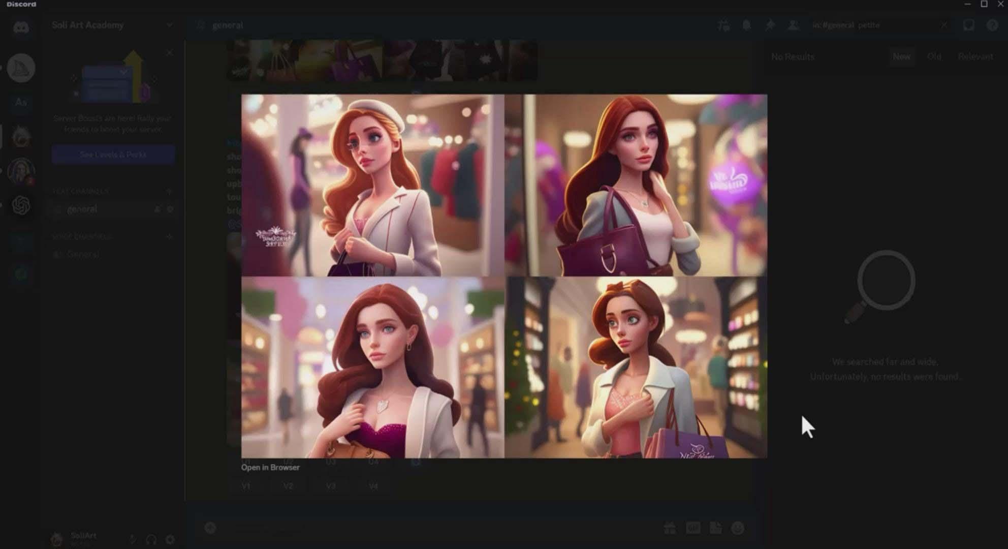 图片[8]-掌握 MidJourney V5 AI + ChatGPT创建一致的角色设计图像-22节课-中英字幕-一新网创