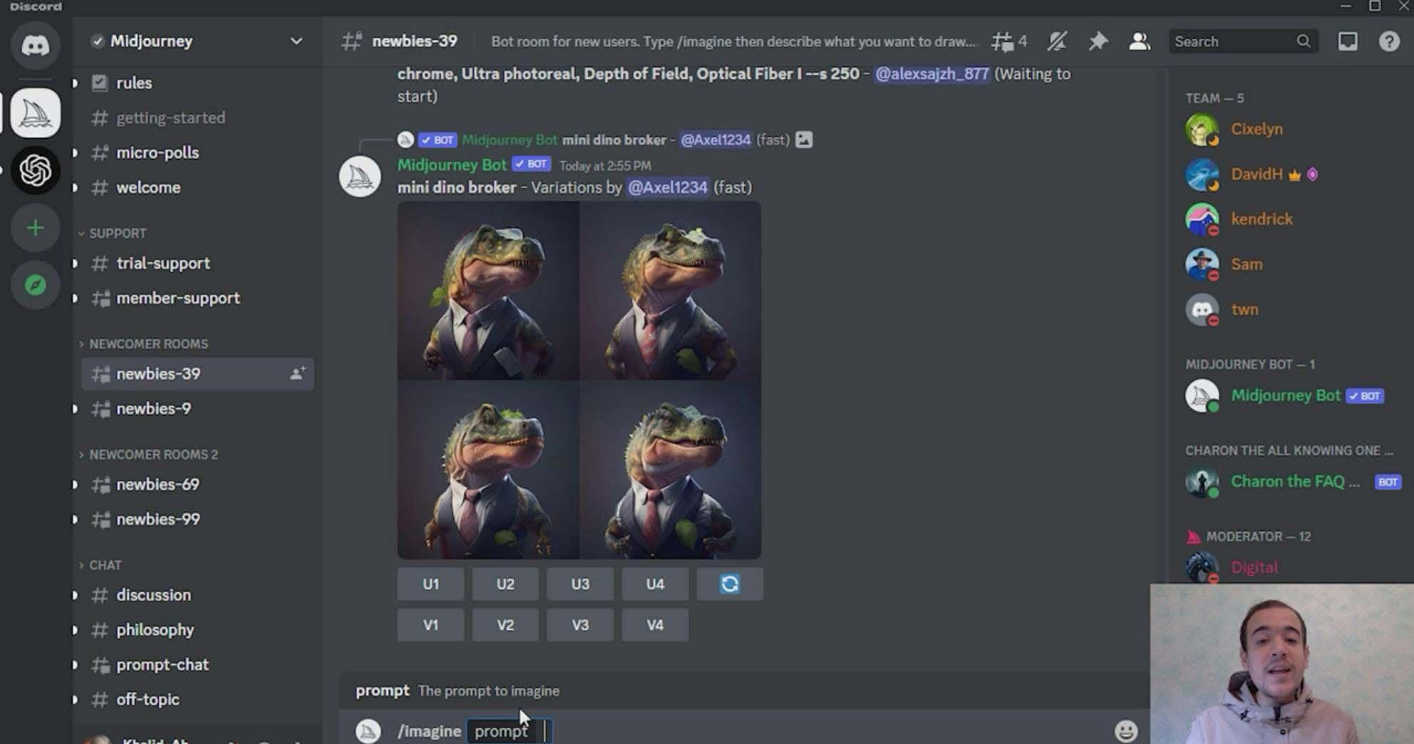 图片[1]-Midjourney 精通教程-使用Midjourney AI创建美丽艺术图像-36节课-中英字幕-一新网创