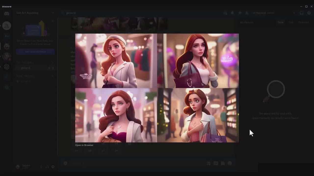 图片[5]-掌握 MidJourney V5 AI + ChatGPT创建一致的角色设计图像-22节课-中英字幕-一新网创